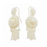 Victorian style beaded earrings