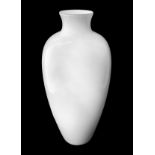 Venini - Cased milk glass vase, 60's