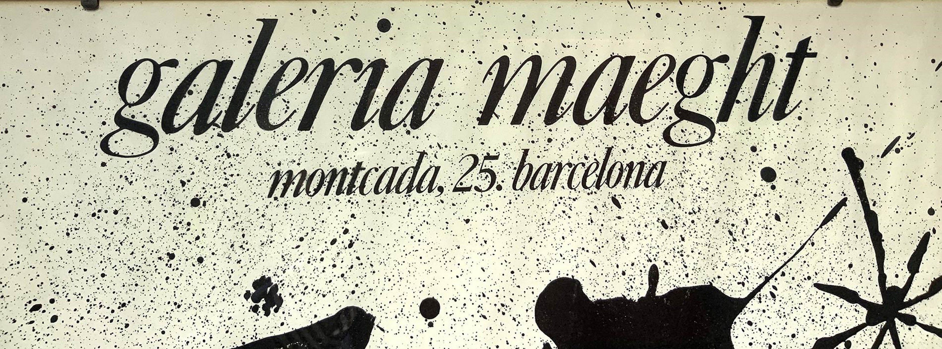 Mirò, Joan (Barcellona 1893-Palma di Maiorca 1983) - Poster Poster, 1978 - Image 3 of 3