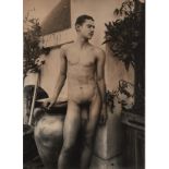 Von Gloeden, Wilhelm (Wismar 1856-Taormina 1931) - Naked man