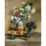 Issupoff, Alessio (Kirov (Russia) 1889-Roma 1957) - Still life of flowers and fruit