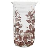 Murano glass vase