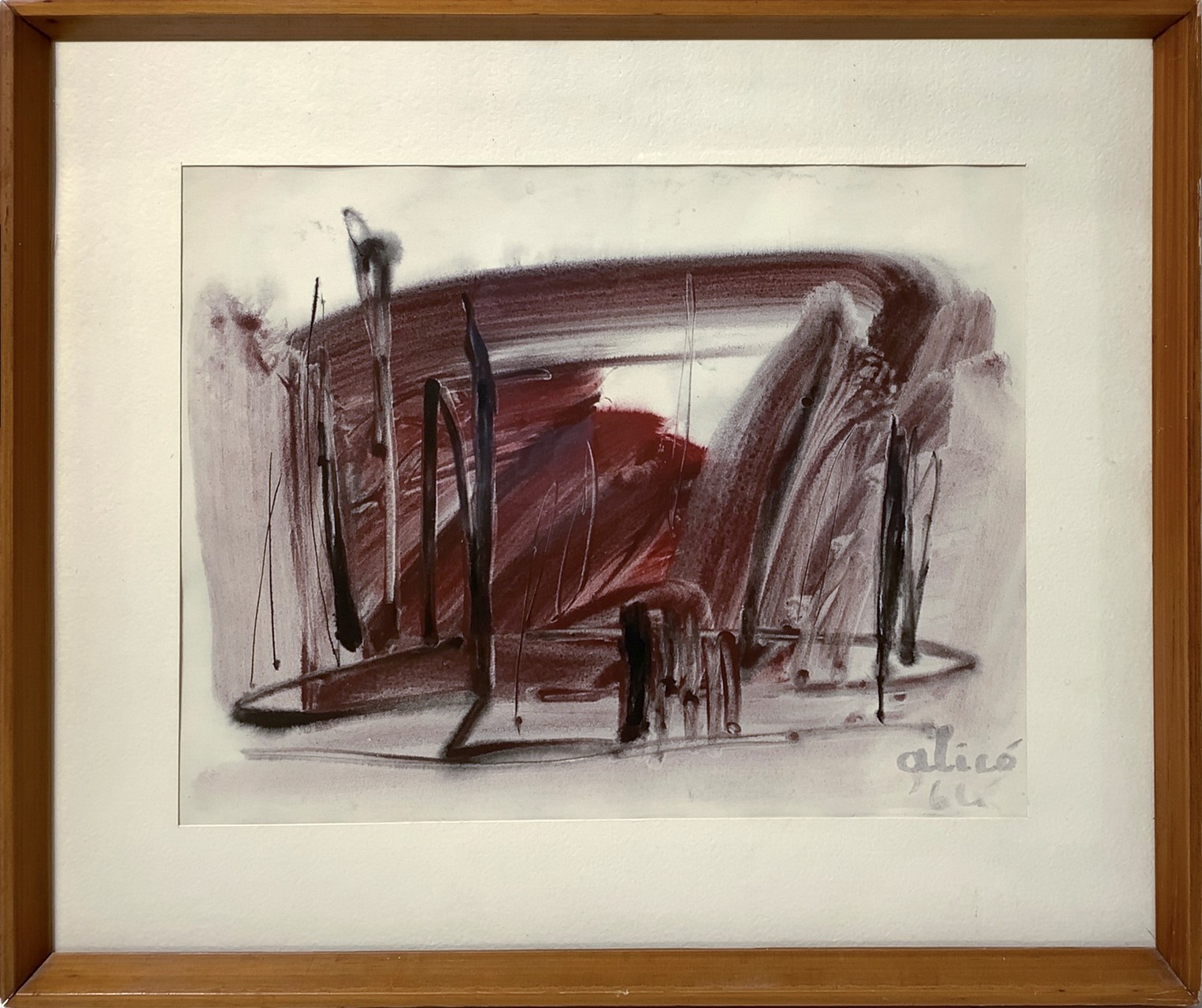 Alicò, Giovanni (Catania 1906-Milano 1971) - Abstract figuration