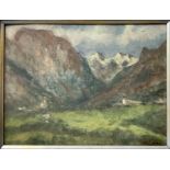 Lupo, Alessandro (1876-Torino 1953) - Mountain landscape