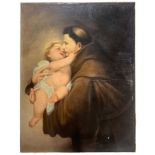 Saint Anthony of Padua and Baby Jesus, nineteenth century