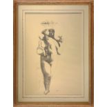 Tudisco, Domenico, Mimmo Tudisco (Catania 1919-Catania 2013) - "Abundance", nude of a woman with ch