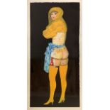Fiume, Salvatore (Comiso 1915-Milano 1997) - The yellow sock, 20th century