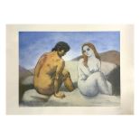 Messina, Francesco (Linguaglossa (CT) 1900-Milano 1995) - Naked man and woman, 20th century