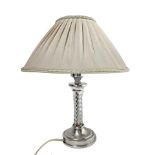 800 silver lamp