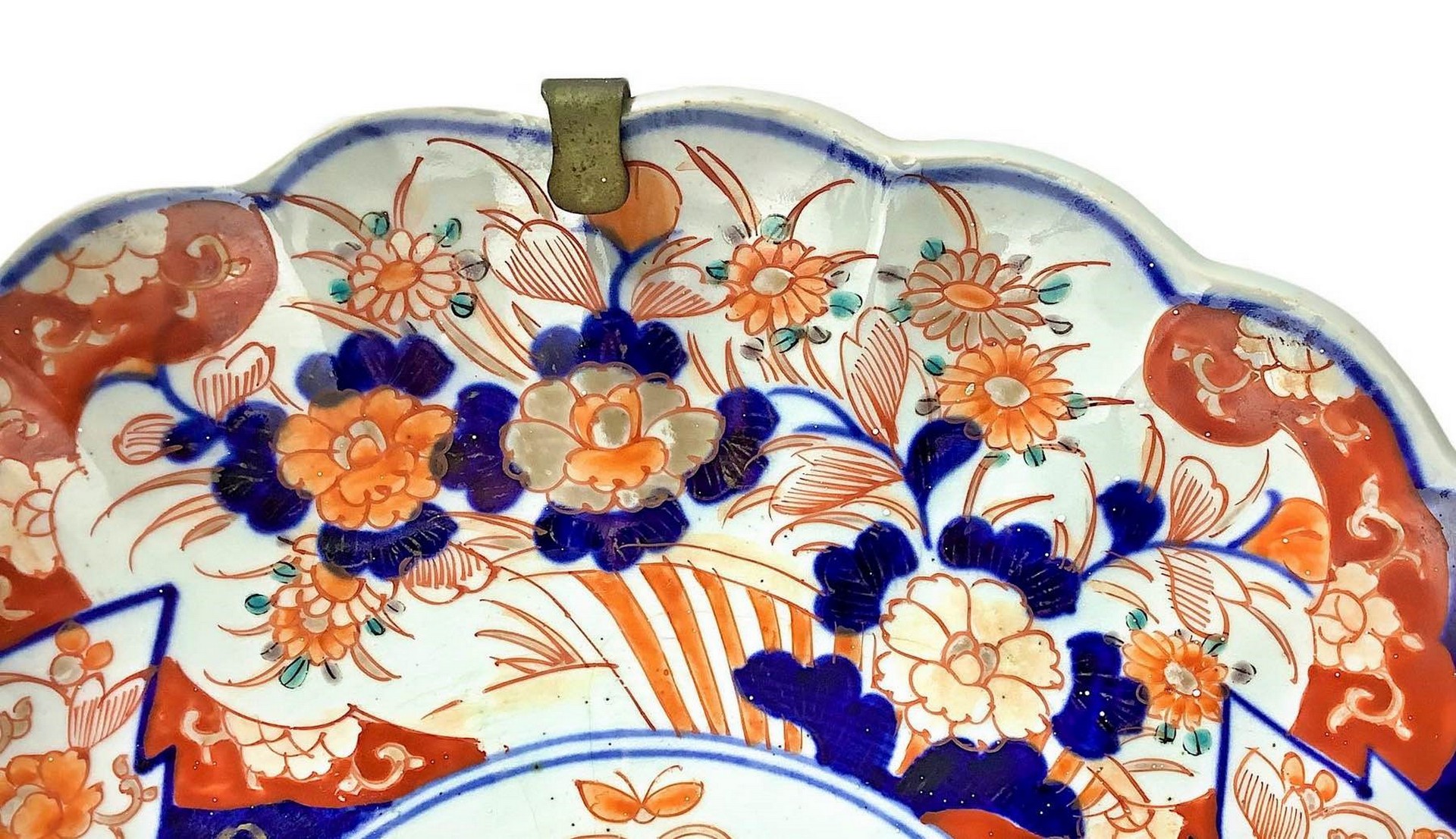 Imari porcelain plate, XVIII century - Image 2 of 3