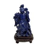 Chinese sage in lapis lazuli