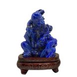 Guanyin in lapis lazuli