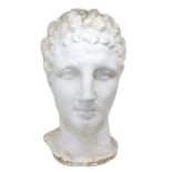 Head of young Demetrio Poliercete, King of Macedonia, XX Century