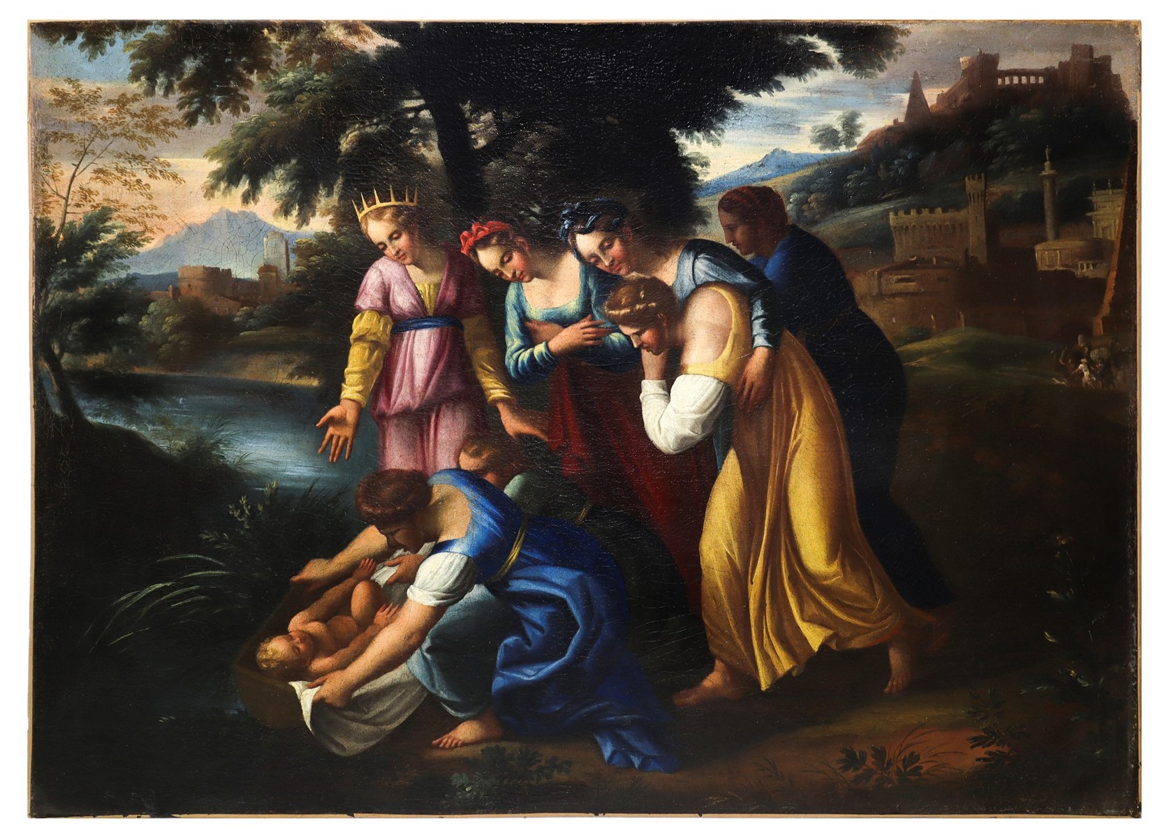 Finding of Moses, 17th century