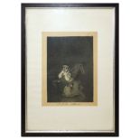 Francisco de Goya (Fuendetodos 1746-Bordeaux 1828) - El de la rollona