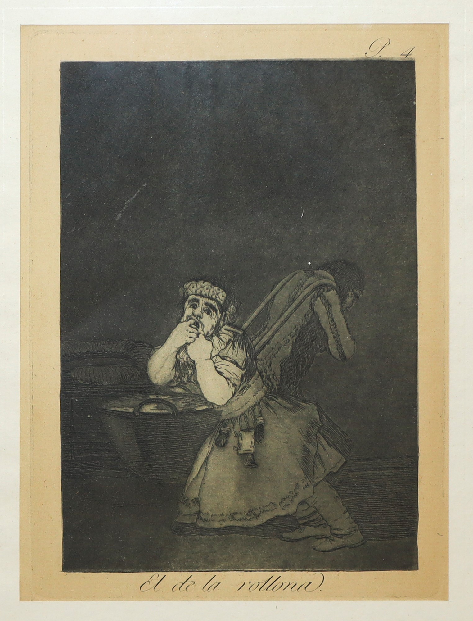 Francisco de Goya (Fuendetodos 1746-Bordeaux 1828) - El de la rollona - Image 2 of 3