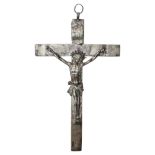 Crucifix in silver, Late 18th century