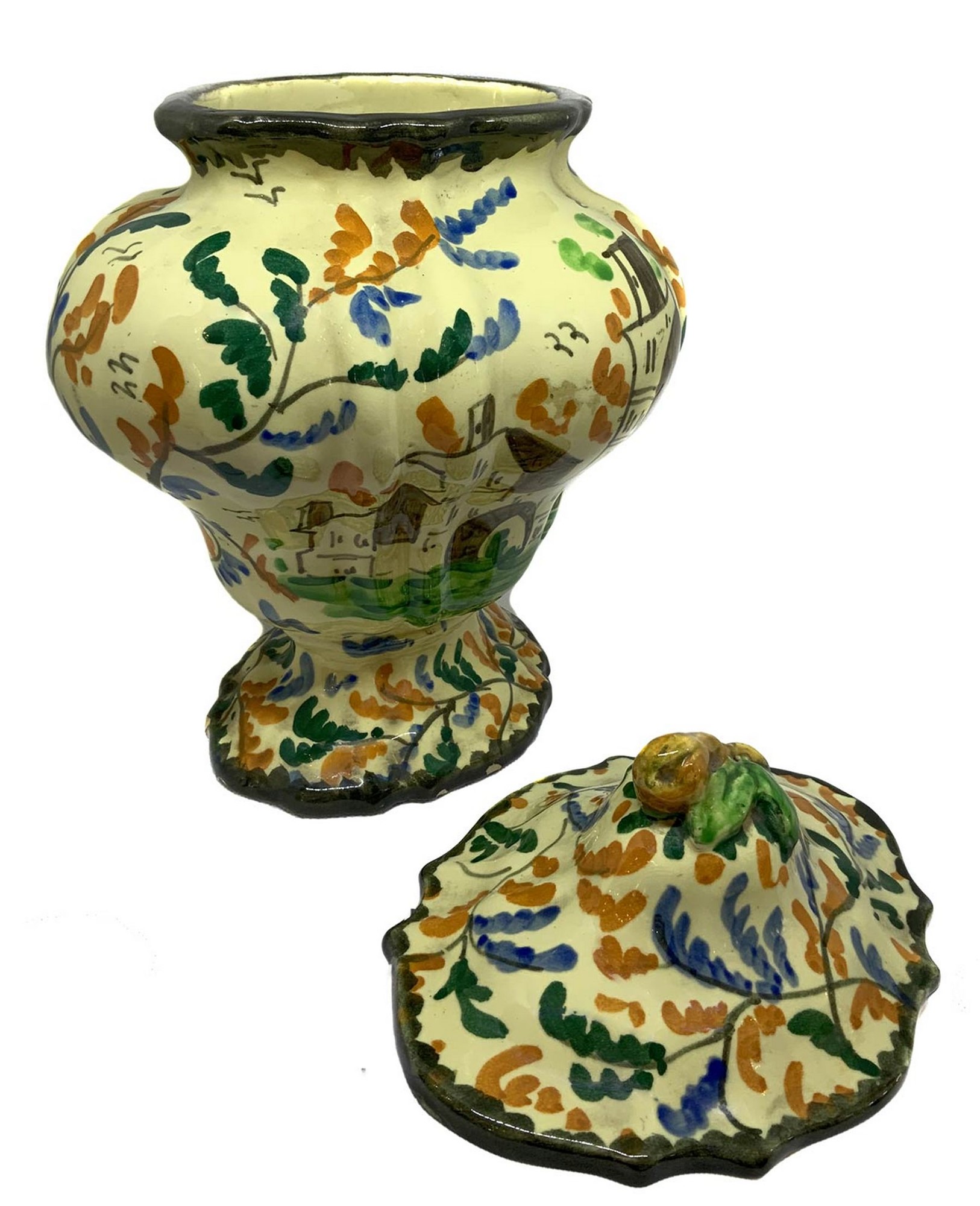 Torcisio Tosin (Cles 1904-Venezia 1999) - Majolica pottery, Early 20th century - Image 3 of 5