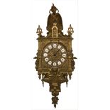 Wall clock, France, 20th century