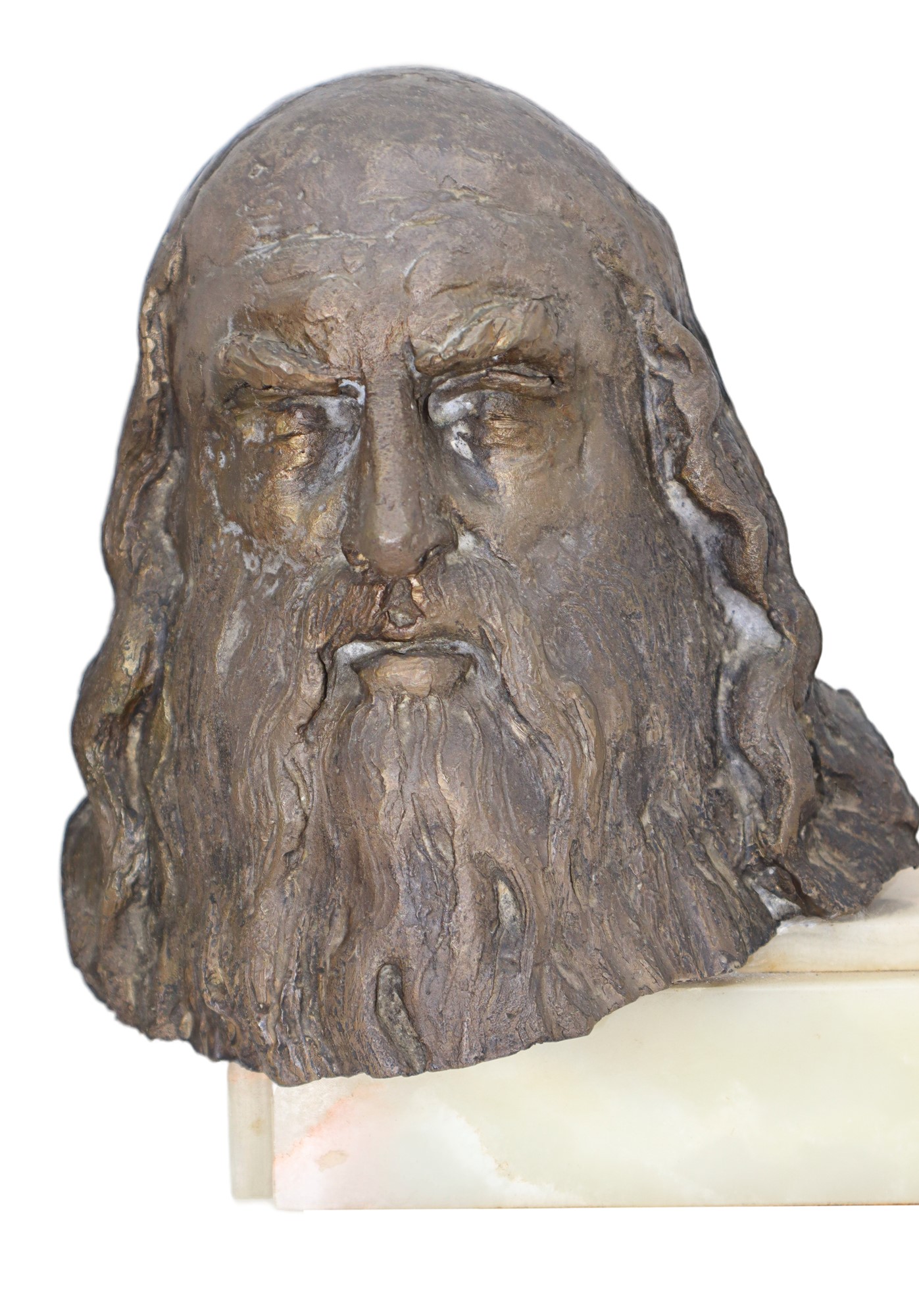 Face of Leonardo da Vinci - Image 2 of 4