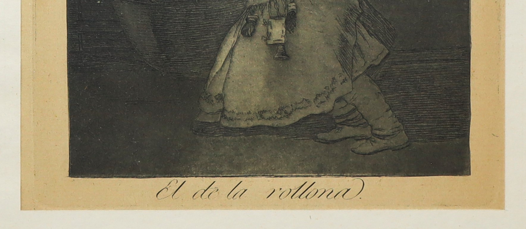 Francisco de Goya (Fuendetodos 1746-Bordeaux 1828) - El de la rollona - Image 3 of 3