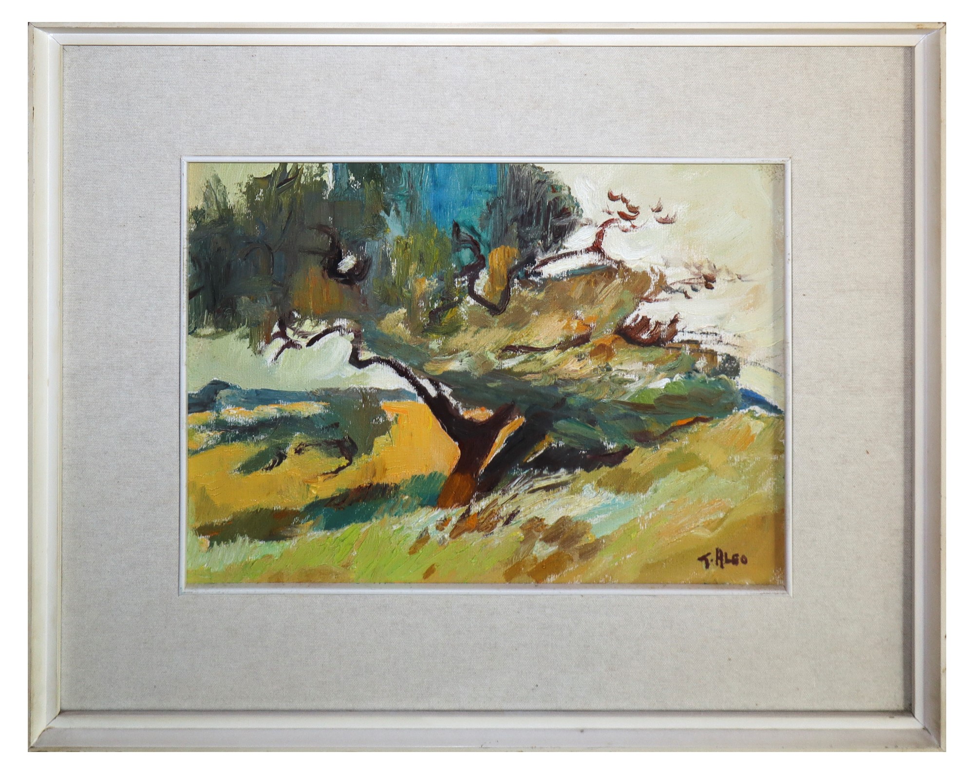 Giuseppe Aleo - Landscape with tree - Image 2 of 5