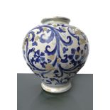 Caltagirone majolica bowl, XVIII Century