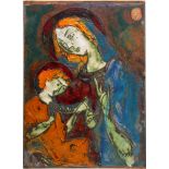 Sebastiano Milluzzo (Catania 1915-Catania 2011) - Madonna with child