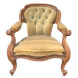 Lounge chair, Louis Philippe, 20th century