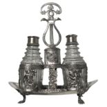 Salt cellar in silver, Nineteenth century