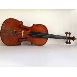 Etichetta: ''Cav. Uff. Celeste Farotto fece in Milano 1915'' - 4 \ 4 violin, 1915
