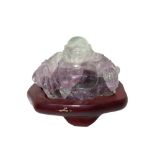 Buddha in amethyst