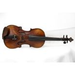 Etichetta: Aldric Paris 1870 - 4 \ 4 violin, 1920 ca