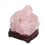 Rose Quartz Buddha