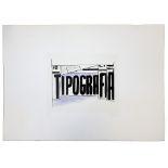 Giacomo Balla (Torino 1871-Roma 1958) - Typography