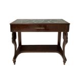 Console in mahogany wood, Nineteenth century