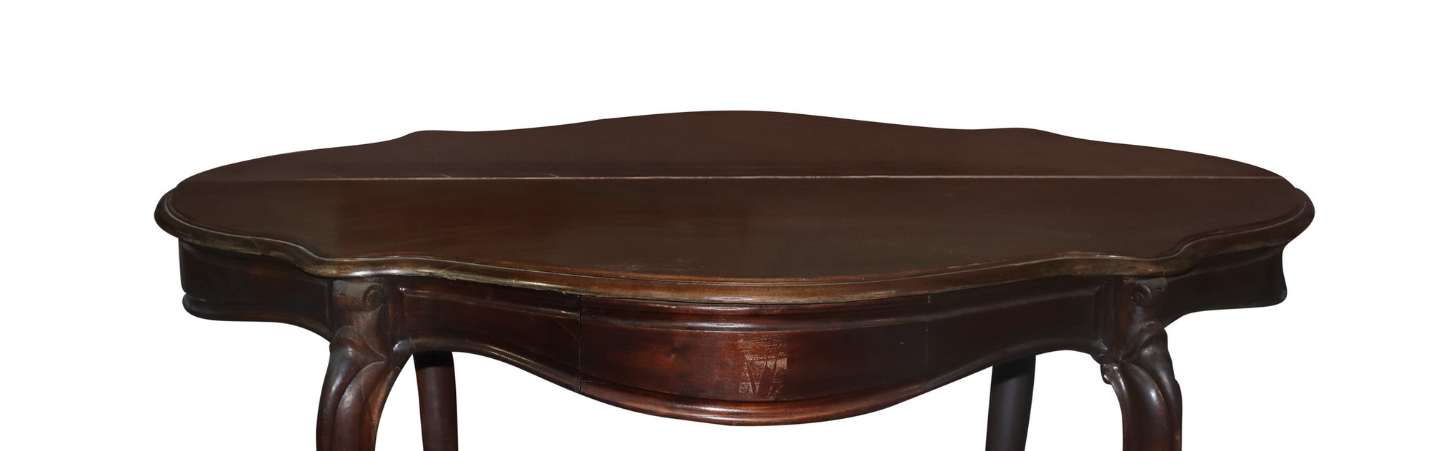 Biscuit table in mahogany wood, nineteenth century - Image 2 of 3