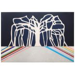 Renato Mambor (Roma 1936-Roma 2014) - Branches-roots, 1990