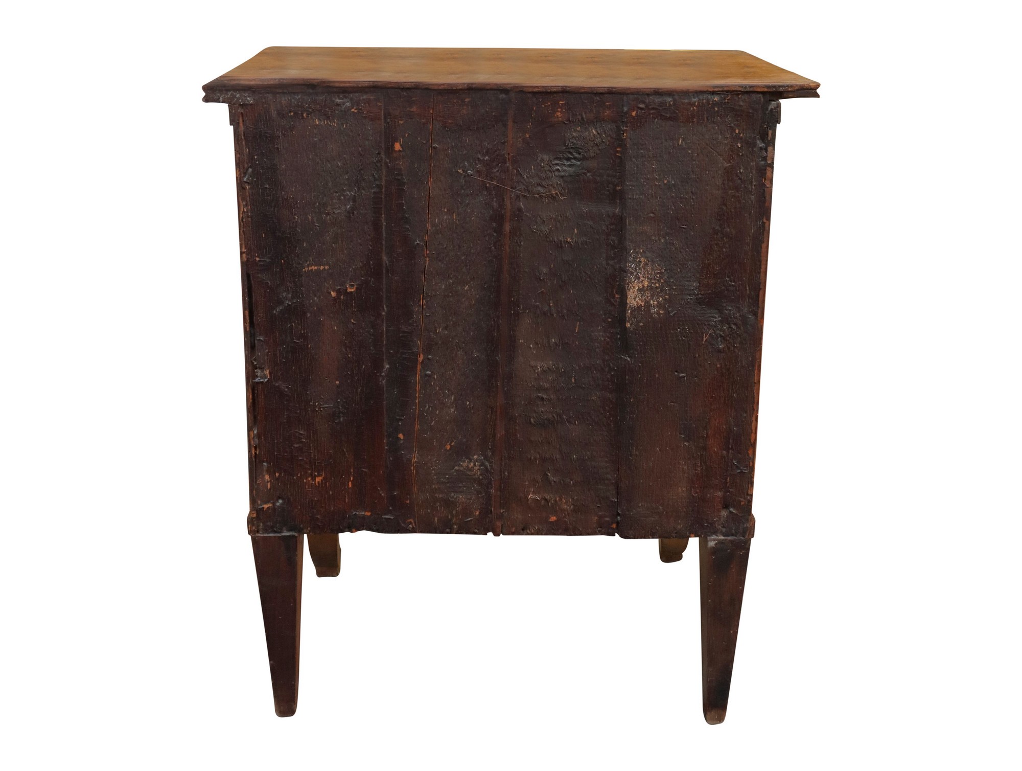 Direttorio walnut wood bedside table, Sicily late eighteenth century - Image 6 of 6