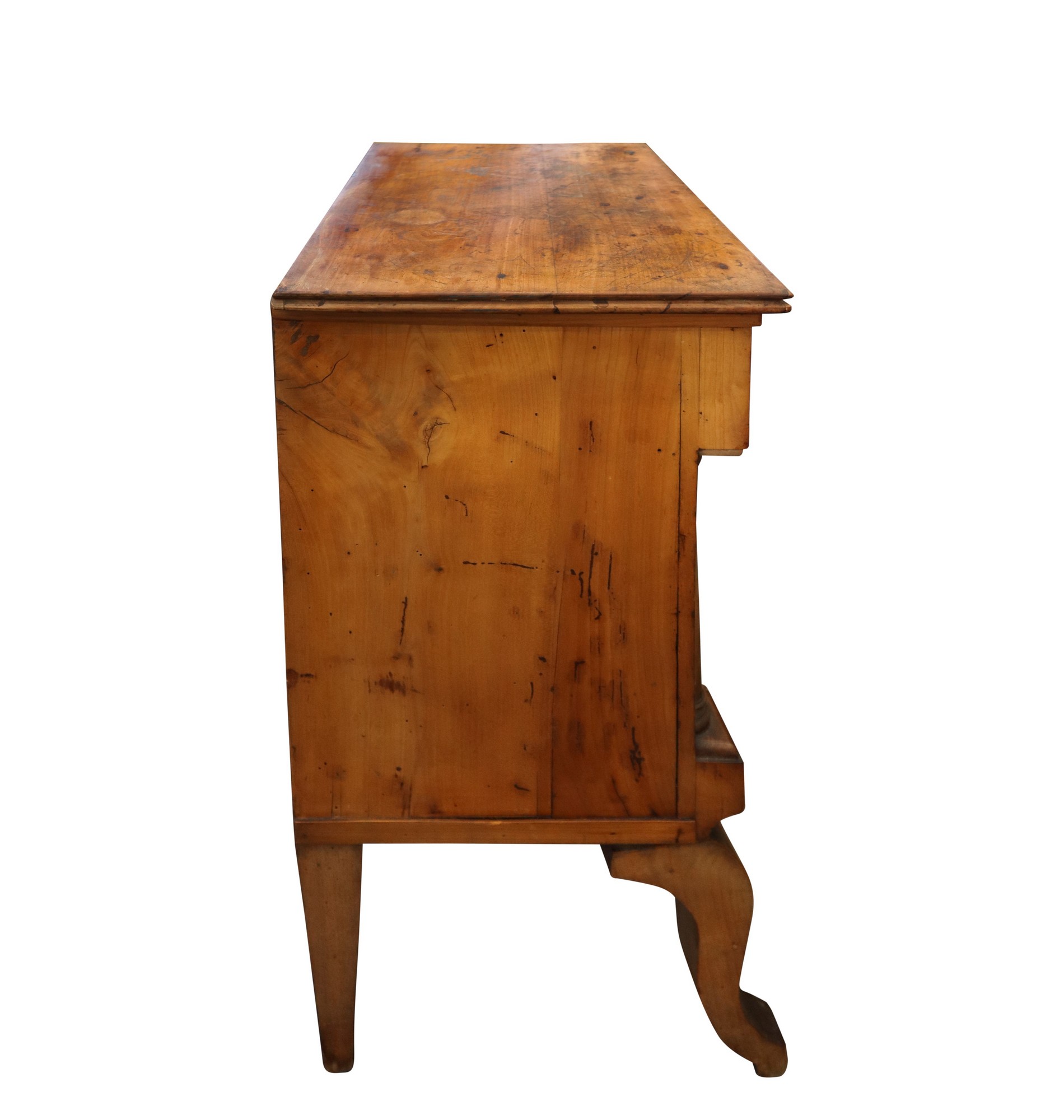 Direttorio walnut wood bedside table, Sicily late eighteenth century - Image 5 of 6