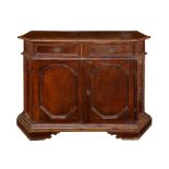 Walnut cabinet, XVIII century