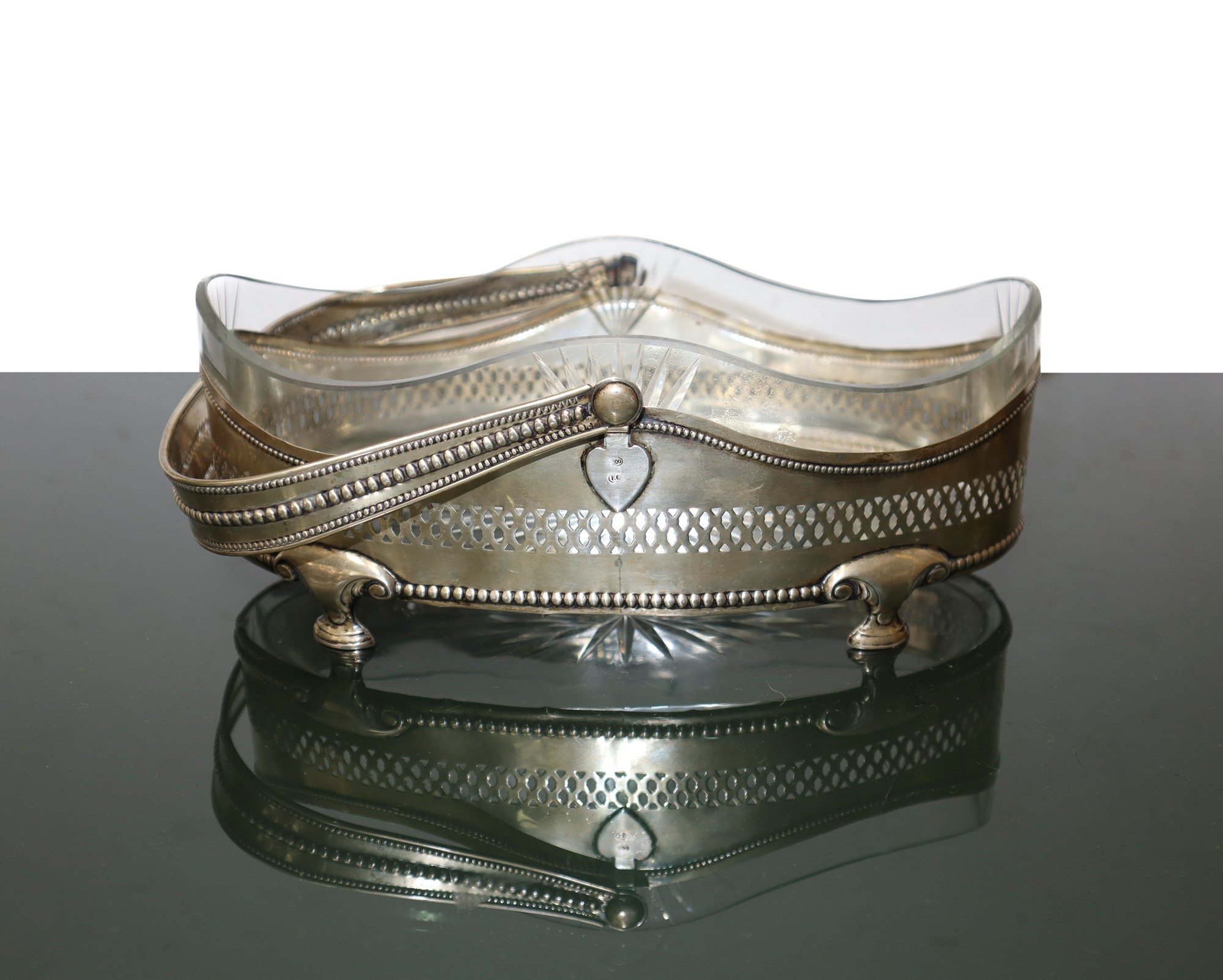 Sweets holder in silver, Decò, 1930s - Image 2 of 5