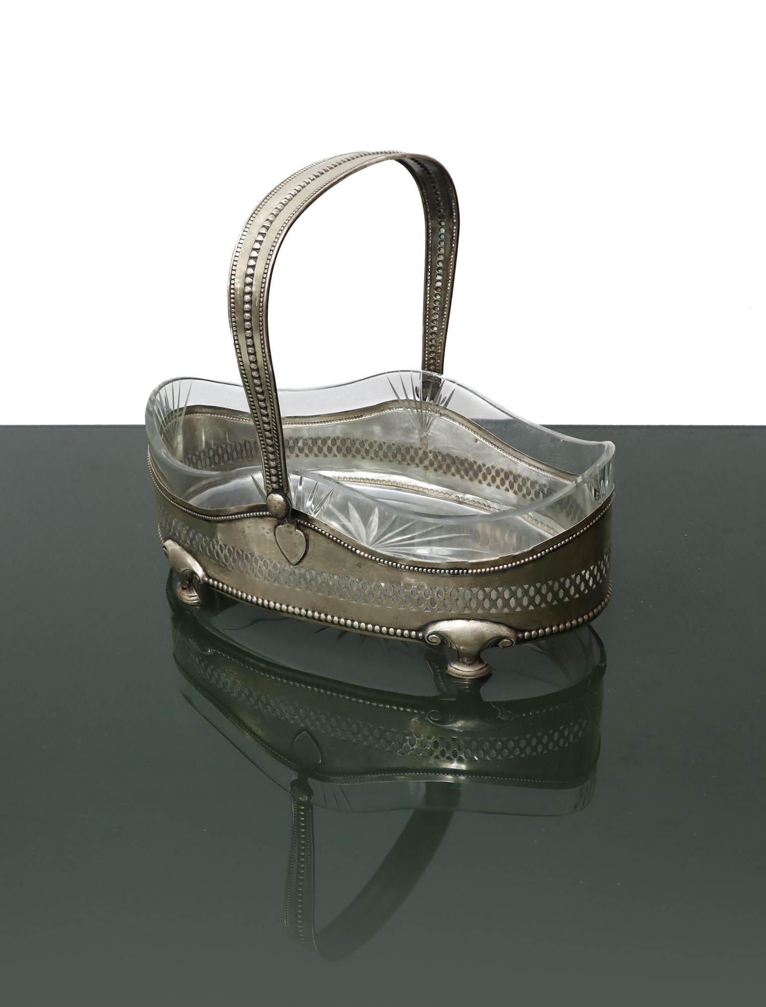 Sweets holder in silver, Decò, 1930s - Image 3 of 5