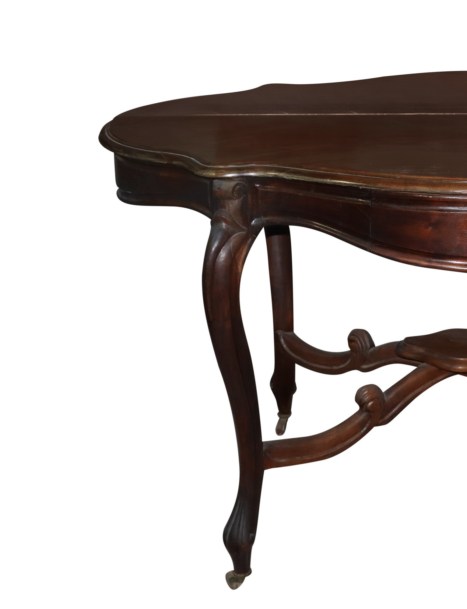 Biscuit table in mahogany wood, nineteenth century - Image 3 of 3