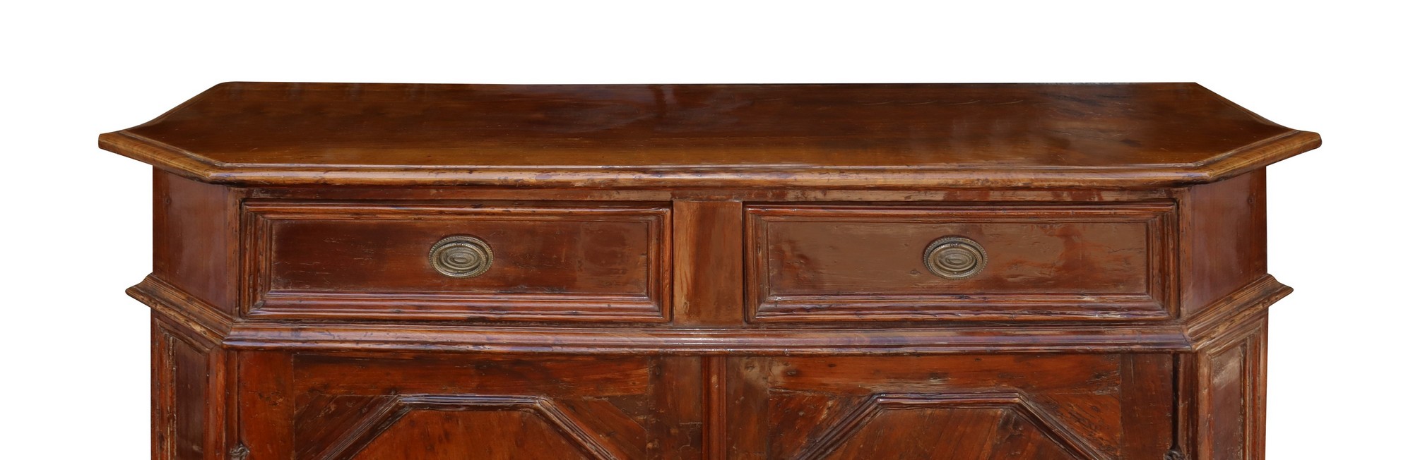 Walnut cabinet, XVIII century - Image 2 of 6