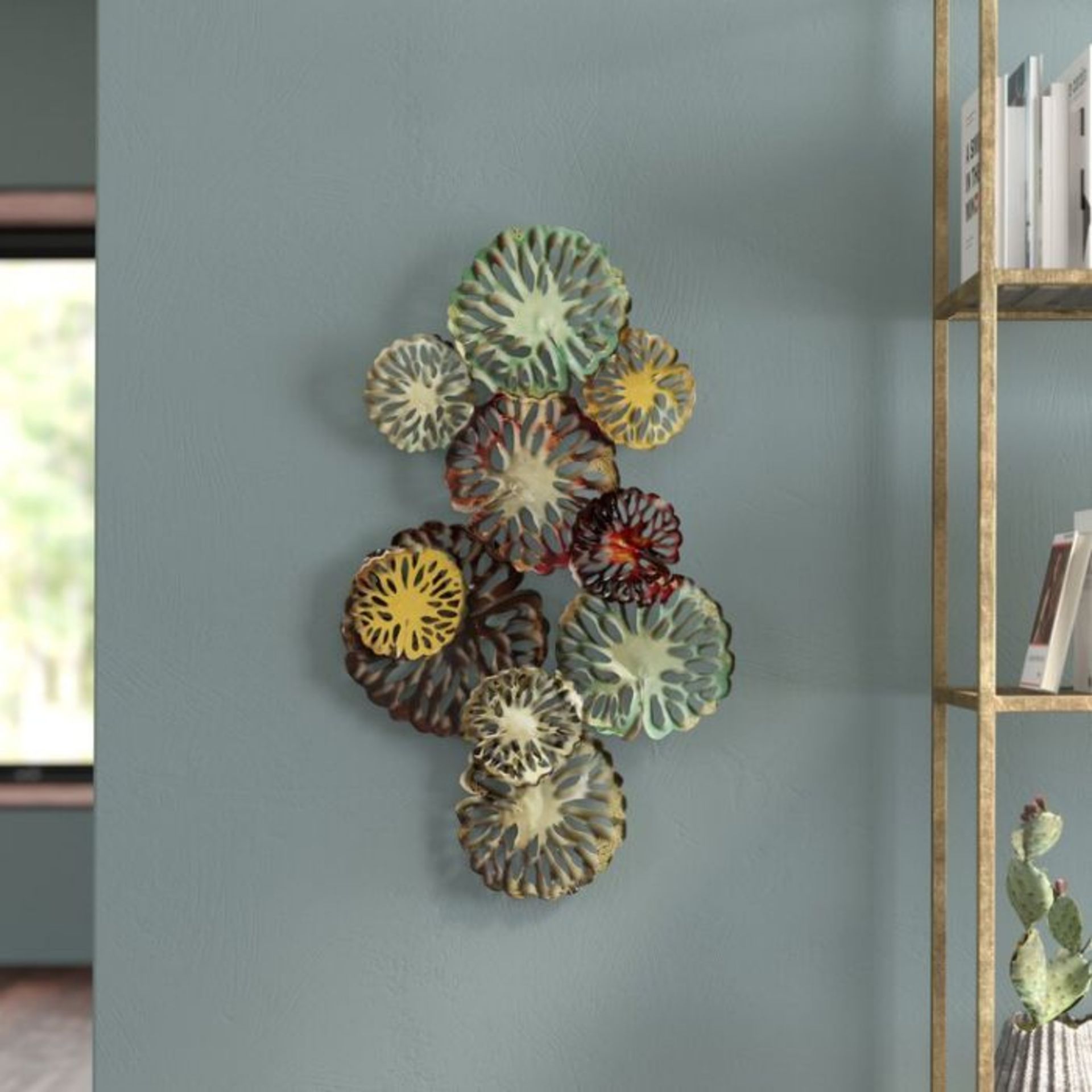 East Urban Home, Metal Wall DÃ©cor - RRP £77.99 (EUBH3670 - 22594/10)