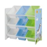 Zoomie Kids, Durkee Storage Shelf Toy Organizer - RRP £69.99 (JCU1295 - 22594/12)