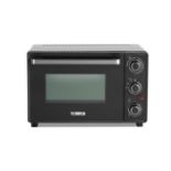 Tower 23L Mini Oven Black with Silver Accents