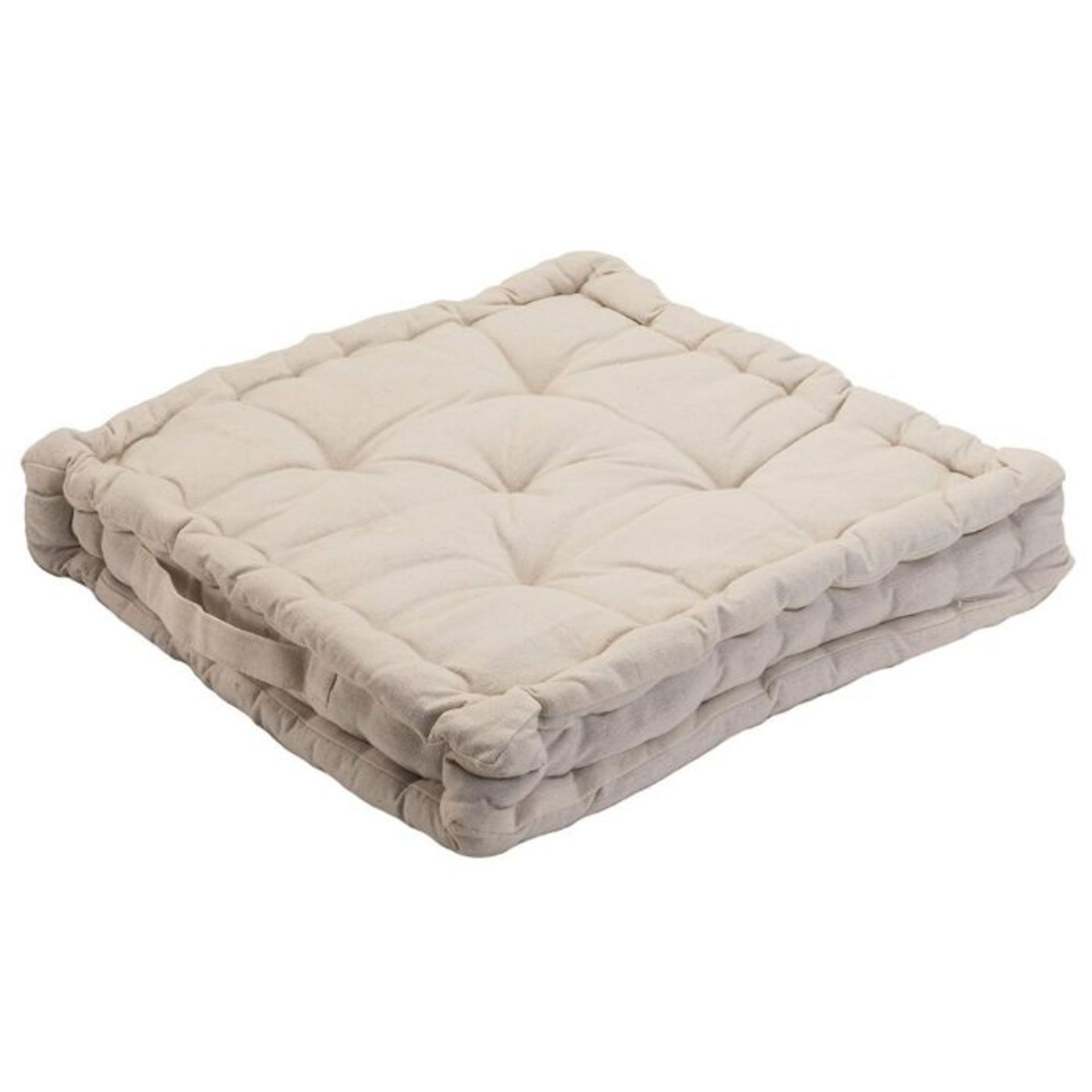 Chunky Seat Cushion Cream x2 - RRP £25.99