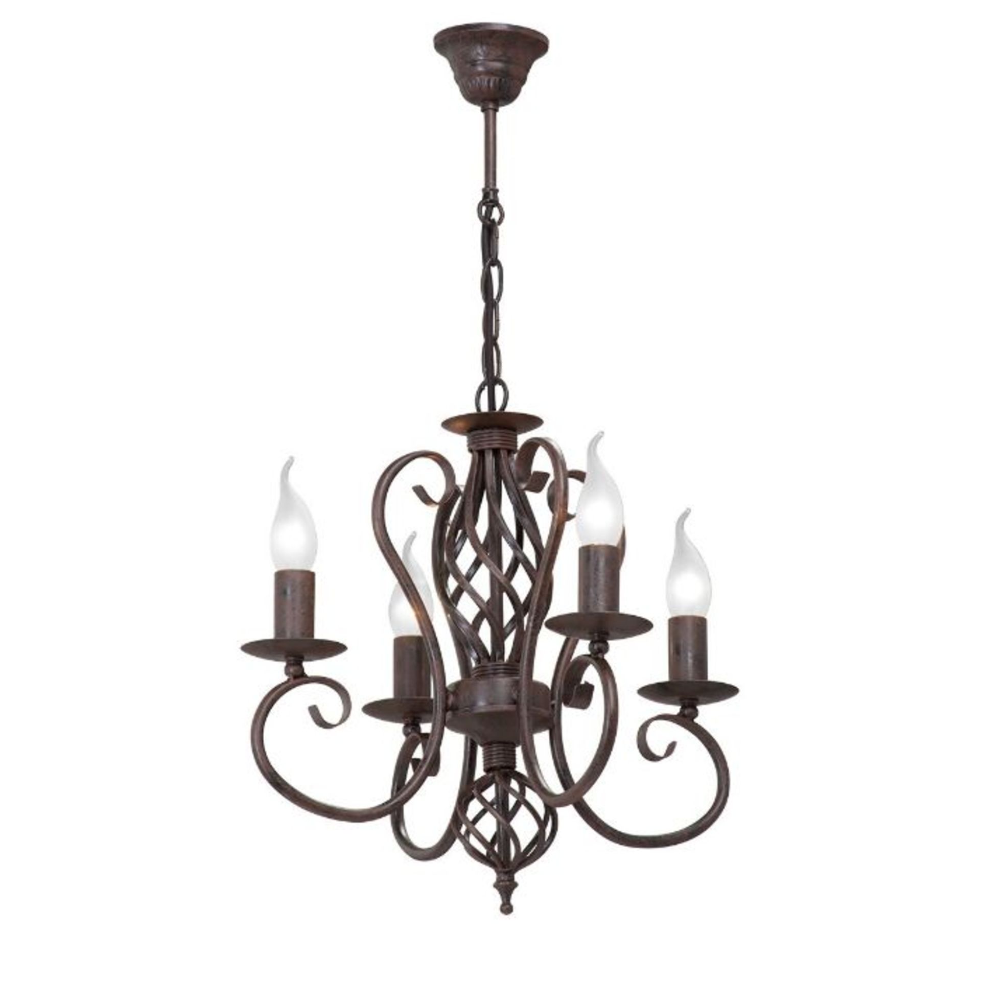 Astoria Grand , Langworthy 4 - Light Candle Style Chandelier - RRP £149.99 (VLCE1485 - 24594)